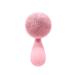 Silicone Face Exfoliator Facial Cleansing Brush Skin-Friendly Tri-Zone Brush Head Multi-Frequency Control for Exfoliating Massaging Deep Cleansing Pink