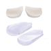 NEPPT Orthopedic Insoles Heel Inserts Lift Shoe Wedge Silicone Knee Pads Women and Men Corrective Pronation Supination Medial Lateral 2 Pairs Kit