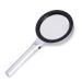 Reading Magnifier 10X 20X Handheld Illuminated Magnifier with 12 LED Lights High Clarity Compatible with Reading Inspection Exploring Made in China