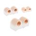Gel Toe Spreader for Men & Women - 3 Pairs Fabric Toe Correction Pads for Hammer Toe & Overlapping Toe Pain Relief - Buy Online on GoSupps.com