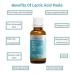 LACTIC Acid Peel 90% for Acne Scars, Wrinkles, and Skin Brightening - At Home AHA Chemical Peel for Uneven Skin Tone, Melasma, and Clogged Pores - 1oz Pack - Buy Online on GoSupps.com
