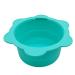 Dusarl's silicone wax peel non -layered replacement pot removable hair removal warmer grow wax warmer and accessories light blue