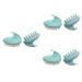 Healeved 6 STK Massage devices for the scalp shampoo brush head skin massage devices shampoo brush for the scalp Japanese style massage comb