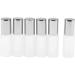 Buy Baosity Set of 6 Glass Roll-On Bottles (5ml) - Perfect for Essential Oils & Deodorants - Silver Empty Refillable International Shipping Available - Buy Online on GoSupps.com