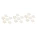 FOMIYES 9 Pairs Cuttable Half Size Stickers Heel Pads for Shoes t Heel Protectors Foot Protectors for Feet Shoe Cushion Women's Can Be Cut White Heel Stickers Cloth
