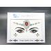 Alien Rave Adhesive Face Gems & Jewels - Glitter Diamond Pastie Sticker & Rhinestone Eye Temporary Tattoo for Forehead Makeup - Red Christmas Theme - Buy Online on GoSupps.com
