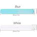 Travel Toothbrush Set - 2 Portable Toothbrushes with Protective Covers & Storage Box - Family Blue and White - Buy Online on GoSupps.com