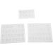 Durable 3 PCS Silicone Letter Molds Easy to Demold Heat Resistant for Baking Fondant Candies Chocolates - Buy Online on GoSupps.com