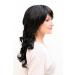 WIG ME UP 9201L-1B | Curly Black Long Hair Wig with Parting - Stylish & Comfortable for All Occasions - International Shipping Available - Buy Online on GoSupps.com