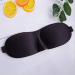 3D Contoured Sleep Mask | 100% Blackout Eye Mask for Sleeping | Adjustable Strap | Comfortable & Soft | Eye Shades for Men & Women | Travel/Naps (Black) - Buy Online on GoSupps.com