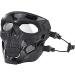 Tactical Skull Mask & Fast Paintball Helmet Set for Full-Face Protection in Paintball & CS Games - BK - Buy Online on GoSupps.com