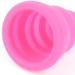HBPH Foldable Silicone Menstrual Cup | Eco-Friendly Period Cup for Women | Ring Feminine Hygiene Product - International Shipping Available - Buy Online on GoSupps.com