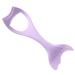 Didiseaon Outil de Maquillage des Yeux en Silicone Violet Pochoir pour Eyeliner et Mascara Utilisation Quotidienne pour Femmes Aide Pr cise pour Maquillage des Paupi res et Cils