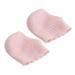 Gel Heel Protectors  Breathable Hole Design Heel Cups Sleeve Socks Silicone Heel Cushion  Great for Relieve Heel Pain  Heal Dry  Cracked Heel  Heel spur  Sore Heel  Plantar Fasciitis Treatment (Pink)