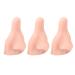 Silicone Nose Model - 3pcs Soft Flexible Nose Display Mold for Practice (Light Beige) | International Shipping Available - Buy Online on GoSupps.com