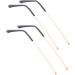 Ultechnovo Ros gold Schnapps Glasses - 10 Pairs of Spare Parts for Men & Women Sunglasses | Durable 14x4cm Brakes & Legs - Buy Online on GoSupps.com