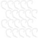 Healeved 60 STK Face Cover Hooks for Headphones - Anti-Strangulation Mask Hooks Clothes Rack Hearing Protection White 4.8x3.3cm 3PCS - International Shipping - Buy Online on GoSupps.com