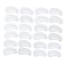 FRCOLOR 24pcs 6 Sets Eyebrow Makeup Templates Eyebrows Shape Tools Eyebrow Templates Mold Sticker Unibrow
