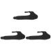 Healeved 2 pairs Big Separators Bunion of Toes Sleeves Pain Protector Hammer Black Valgus Toe Treat Hallux Relief in Straighteners Kit Splints Corrector Jointtoe mediumx3pcs Blackx3pcs