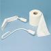 Sammons Preston Curved Toilet Help | Folding Toilet Paper Holder & Hygiene Aid for Independence | Lightweight & Movable Wiping Tools - Buy Online on GoSupps.com