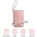 Portable USB Baby Bottle Warmer Insulation Bag with USB Charging Port - Pink - Buy Online on GoSupps.com