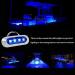 PSEQT 3.8'' Waterproof Boat Marine LED Lights - Blue 6Pcs | Interior Deck Light for Pontoon, Fishing Boat, Kayak, Sailboat | 12V 24V - Buy Online on GoSupps.com