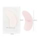 Mekupeu 100 Pairs Hydrogel Under Eye Gel Patches - Lint Free Eyelash Extension Tool Mask Eyepads - Transparent/Pink - Buy Online on GoSupps.com