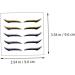 Gogogmee 6pcs Eyeliner Stickers Glitter Eyelid Tape Glitter Tape Self- Beauty Supply Beauty Products Flash - Buy Online on GoSupps.com