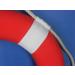 Hampton Nautical 15 Red Lifering with White Bands - Decorative Nautical Decor - Buy Online on GoSupps.com