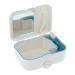Colcolo orthodontic retainer protection of the dentures with built -in mirror bid box for gears for cleaning loading calling up