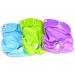 PET MAGASIN Reusable Female Dog Diapers - 3-Pack Teal & Purple Size S - Eco-Friendly Pet Products - Buy Online on GoSupps.com