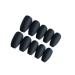 24 Pack Black Matte Fake Nails with Glue - Full Cover French Acrylic Nail Art Tips for Women & Girls - Buy Online on GoSupps.com