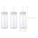 Kisangel 100ml Clear Breastfeeding Bottles 4pcs with Scale Breastmilk Storage & Nursing Bottle for Toddlers - Buy Online on GoSupps.com