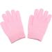 Moisturizing Spa Gloves with Gel Lining | Soft Cotton & Essential Oils for Dry Hands - Pink - Buy Online on GoSupps.com