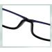 HD Anti Eyestrain Blue Light Blocking Reading Glasses for Men & Women | Flat Light Mirror Eyewear +0.00 - Buy Online on GoSupps.com