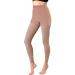Medical compression tights for varicose veins edema gradient pressure 20-30 mmHg opaque graded compression stockings footless (improved) beige large