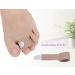 Dasiter 4Pcs Soft Stick Toe Separoters Toe Wrap Bandages Fits Toes and Fingers for Hammer Toes - Buy Online on GoSupps.com
