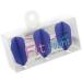 Cosmo Darts Fit Flight 3 Pack Slim Dart Flight - Dark Blue - Buy Online on GoSupps.com