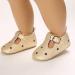 Baby Girls First Walking Mary Jane Shoes - Anti-Slip Princess Shoes 0-6 Months - Gold - Buy Online on GoSupps.com