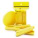 WOIWO 12 Pcs Compressed Facial Cleaning Wash Puff Sponge Stick Yellow Round Compressed Sponges