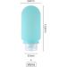 Pure Vie Travel Bottles - 4PCs Leak-Proof 90ml Silicone Toiletries Set for Travel Essentials & Accessories - Buy Online on GoSupps.com