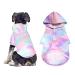 Tie Dye Dog Hoodie Soft and Breathable Dog Hoodie for Small Medium Dog Puppy Clothes Dog Sweater with Pocket Pet Sweatshirt Hooded Coat for Dog Cat X-Large Tie Dye Colorful