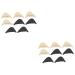 FOMIYES 8 Pairs Shoes Head Plug Too Big Shoes Insert Womens Shoe Inserts High Heel Sandals for Women Kitten Heels Shoe Cushion Inserts Women Toe Caps Half Size Pad Summer Women's