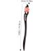 FRCOLOR chopsticks decor hair jewelry hair clips for girls Chinese hair accessories for women hair stick for women flower hair stick long hair chopstick women's Hairpin Ebony Costume - Buy Online on GoSupps.com