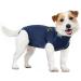 MPS Medical Pet Shirt Dog Surgery Recovery Suit Blue Small + Blue Small+ (plus) - Buy Online on GoSupps.com