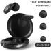 Buy Noise Cancelling Ear Plugs for Sleeping - Reusable Silicone - Perfect -27dB Noise Reduction - Hearing Protection for Study & Work - 4 Sizes XS/S/M/L - Black - Buy Online on GoSupps.com