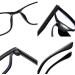 Suertree Blue Light Filter Glasses - Lightweight Myopia Glasses for Men & Women - Stylish Nearsighted Black Specs -1.0 Diopter - Buy Online on GoSupps.com