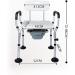 VejiA Multifunctional Elderly Disabled Full Body Patient Transfer Chair Atient Transfer Lifter with Toilet and Cushion for Patient Elderly - Buy Online on GoSupps.com