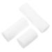 Didiseaon 3 Rolls Athletic Tape Head Wraps Foot Wraps for Wounds Leg Wraps Knee Wraps for Calf Stretch Tape Foot Tape White Wrapped in Cloth Care Polyester