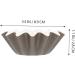 COOPHYA 100S Cardboard Wax Cups - Heat-Resistant Disposable Candle Liner for Fragrance Melting | 8.9x8.5x2.8cm - International Shipping - Buy Online on GoSupps.com